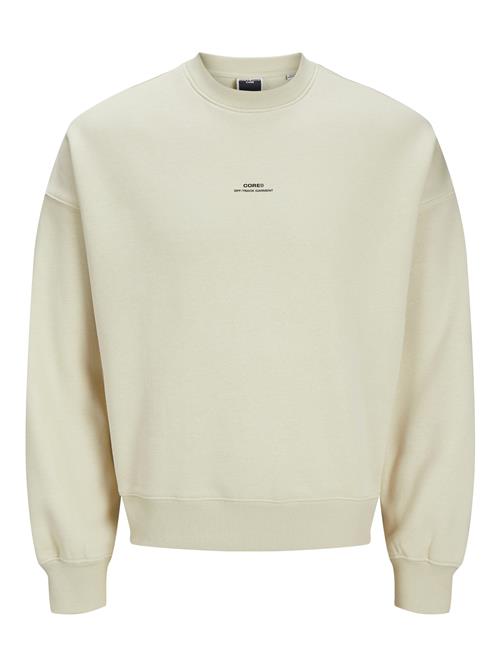 JACK & JONES Sweatshirt 'JCOTERRAIN'  beige / sort