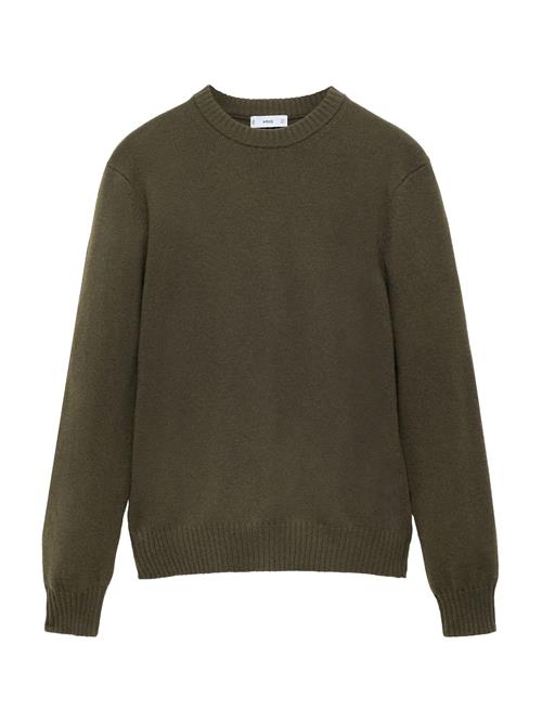 MANGO MAN Pullover 'LOTUS'  mørkegrøn