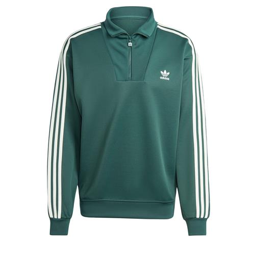 ADIDAS ORIGINALS Sweatshirt 'Adicolor'  smaragd / hvid