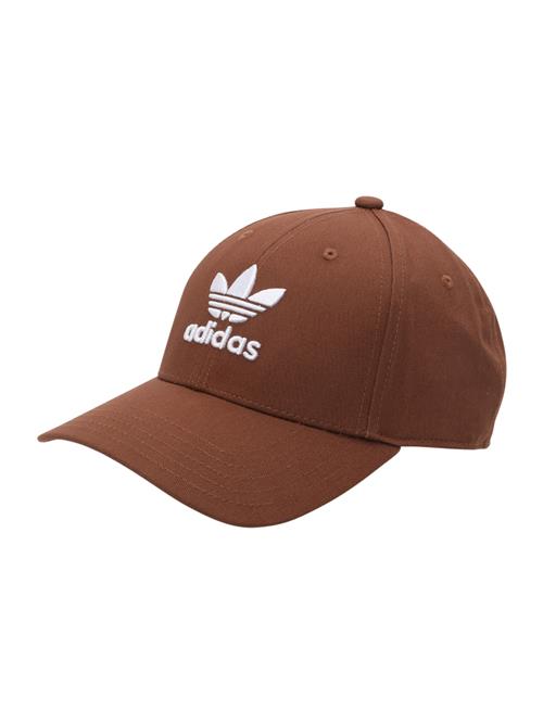 Se ADIDAS ORIGINALS Hætte 'Teofil '  brun / hvid ved About You