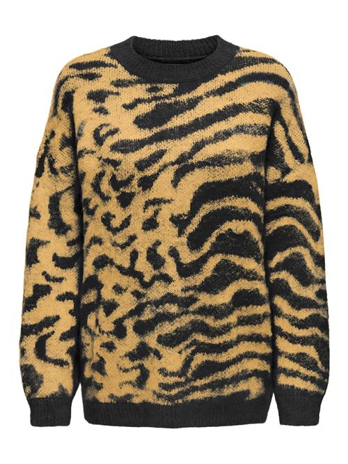 Se ONLY Pullover 'ONLWILD'  gul / sort ved About You