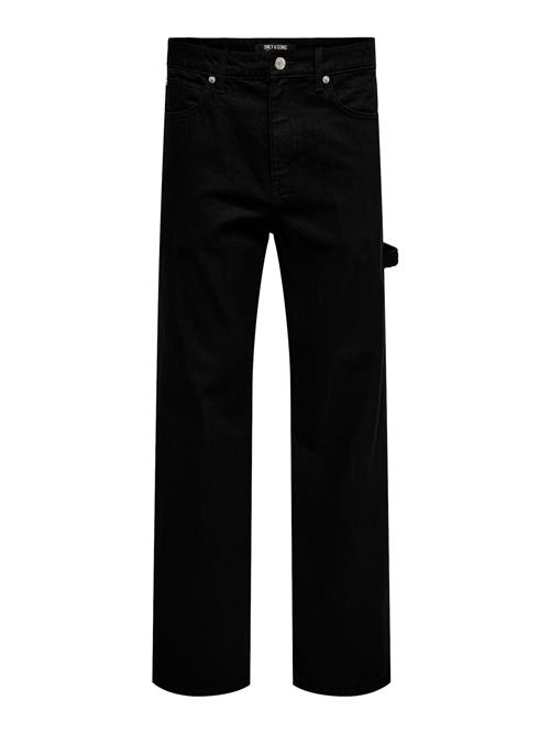 Se Only & Sons Jeans 'ONSEDGE'  black denim ved About You