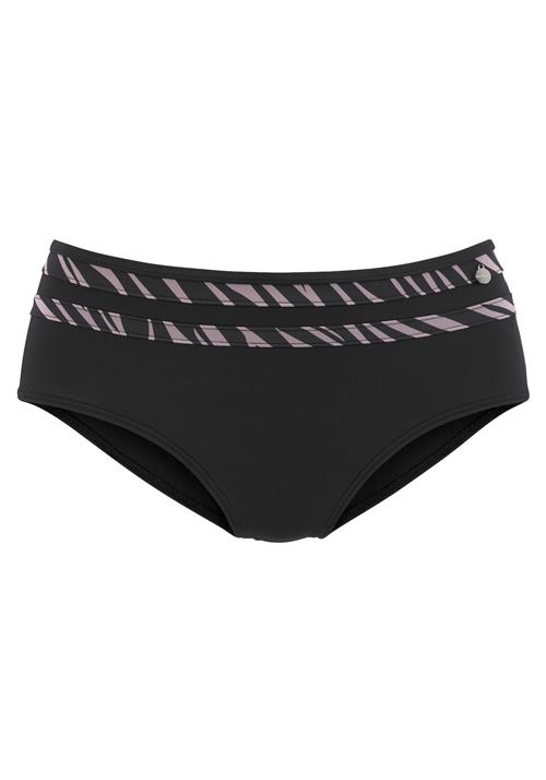 LASCANA Bikinitrusse  lilla / sort