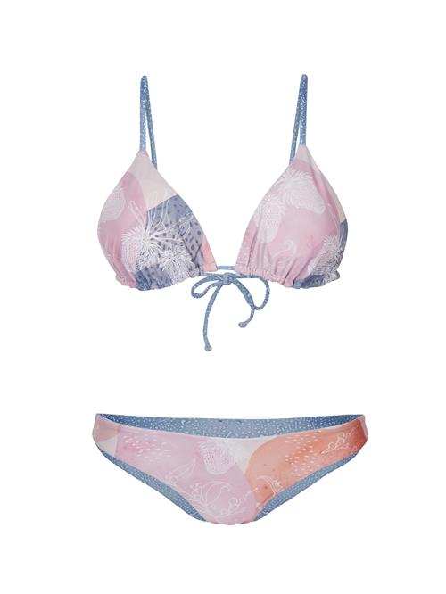 Se O'NEILL Bikini 'Global Revo'  creme / lyseblå / koral / pink / hvid ved About You