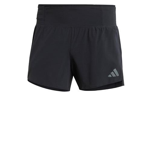 ADIDAS PERFORMANCE Sportsbukser 'Adizero Gel'  grå / sort