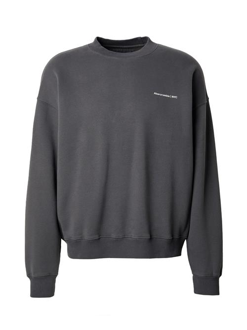 Abercrombie & Fitch Sweatshirt  grå / hvid