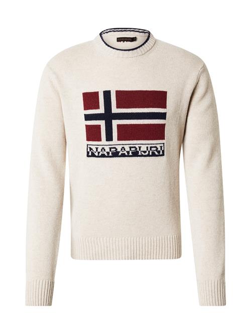 NAPAPIJRI Pullover 'D-SILVRETTA'  kit / navy / mørkerød