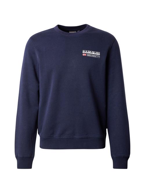 NAPAPIJRI Sweatshirt 'B-KASBA'  marin / hvid