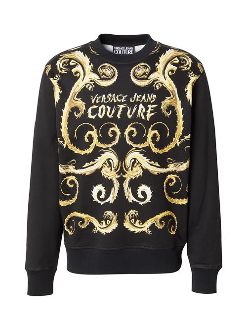 Versace Jeans Couture Sweatshirt  gylden gul / pastelgul / sort / offwhite