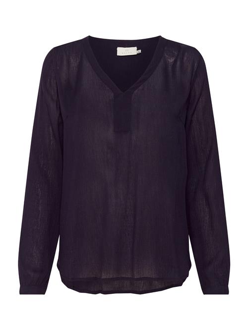Kaffe Bluse 'KA Amber'  brombær