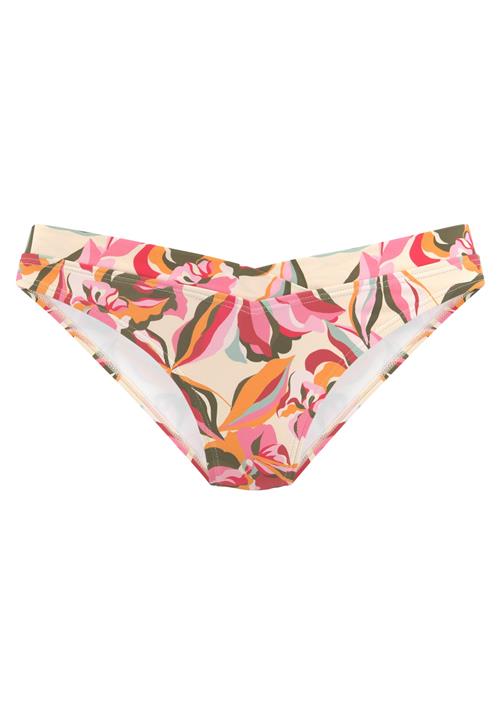 s.Oliver Bikinitrusse  creme / mørkegrøn / pitaya / magenta