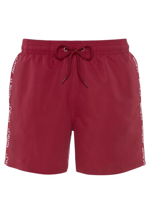 s.Oliver Badeshorts 'Noah'  bordeaux