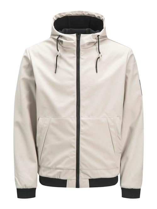 JACK & JONES Overgangsjakke 'JCOClassic'  lysebeige / sort