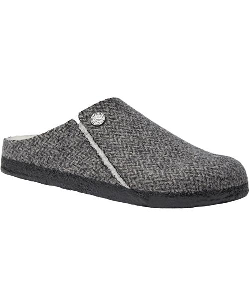 Birkenstock Zermatt Shear FE Herringbone Dark Grey Kvinde Herringbone Gray Sandaler Str 40 - hos Magasin