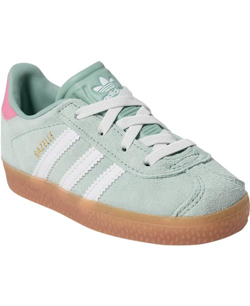 adidas Originals Gazelle CF EL I Hazgrn/ftwwht/bli Sneakers Str 25 - hos Magasin