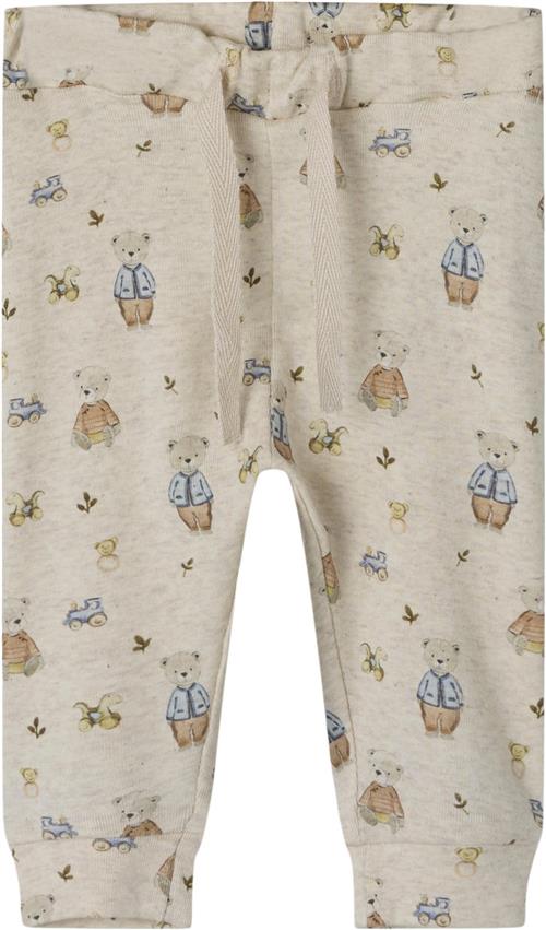 Name It Nbmrosso Pant Str 74 - Peyote Melange Bukser Bomuld hos Magasin