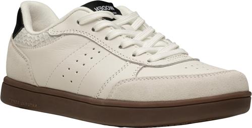 Woden Bjork Mix Kvinde Blanc De Blanc/black Sneakers Str 39 - Polyester hos Magasin