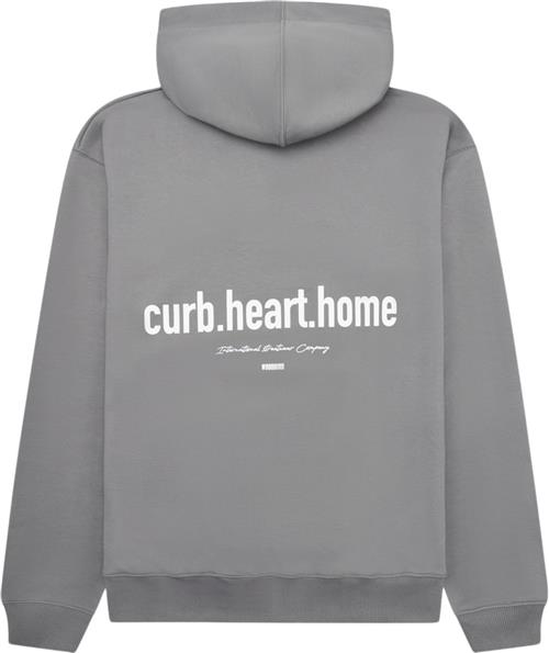 Woodbird Wbpope Home Hoodie Mand Antra Grey Sweatshirts Str L - hos Magasin