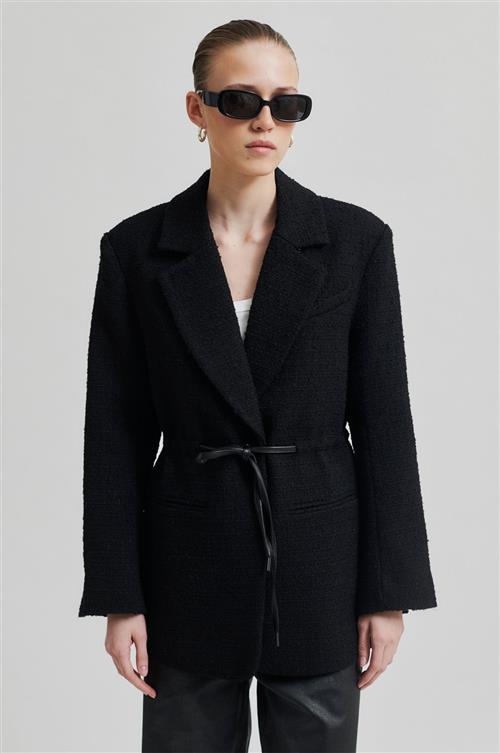 Second Female Josa Blazer Kvinde Black Blazere Str XL - hos Magasin