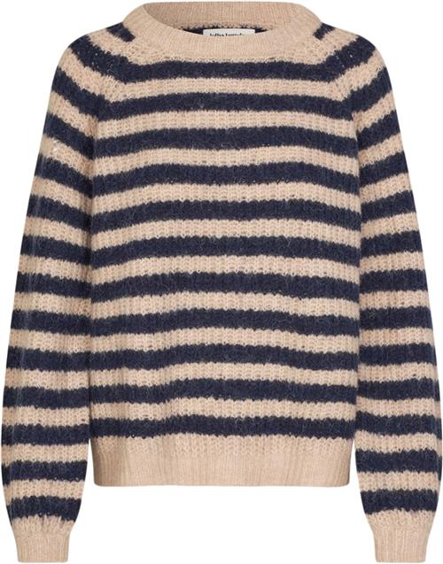 Se Lollys Laundry Binall Jumper LS Kvinde Dark Blue Sweaters Str M - hos Magasin ved Magasin