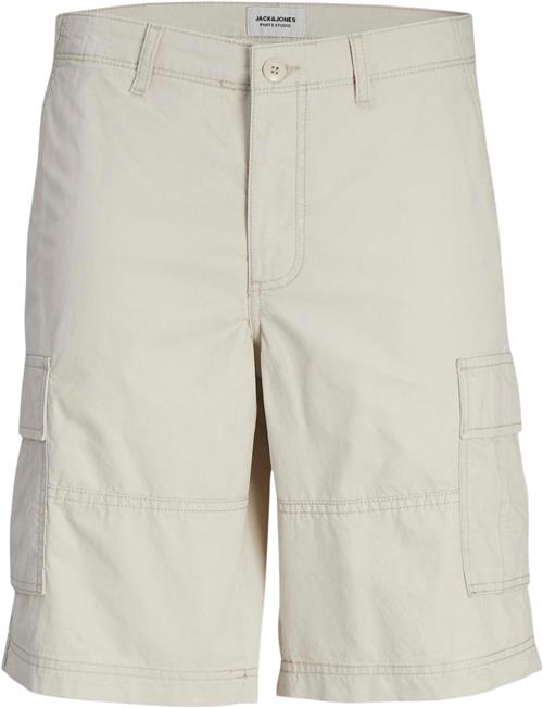 Se Jack & Jones Jpstcole Jjcampaign Short JNR Str 158 - Moonbeam Shorts & Bloomers hos Magasin ved Magasin