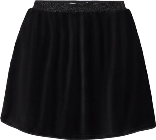 Name It Nkfranimal Solid Skirt Str 128 - Blå Nederdele Velour hos Magasin