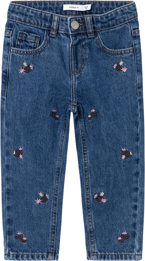 Se Name It Nmfbella Shaped Jeans 8614be O Str 98 - Blå Bukser Denim hos Magasin ved Magasin