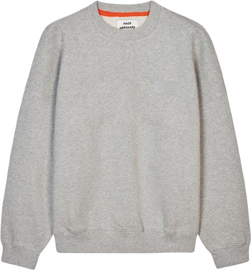 Mads Nørgaard - Copenhagen Organic Sweat Atli Sweatshirt Kvinde Grå Langærmede Bluser Str L - hos Magasin