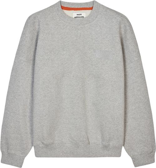 Mads Nørgaard - Copenhagen Organic Sweat Atli Sweatshirt Kvinde Grå Langærmede Bluser Str XL - hos Magasin