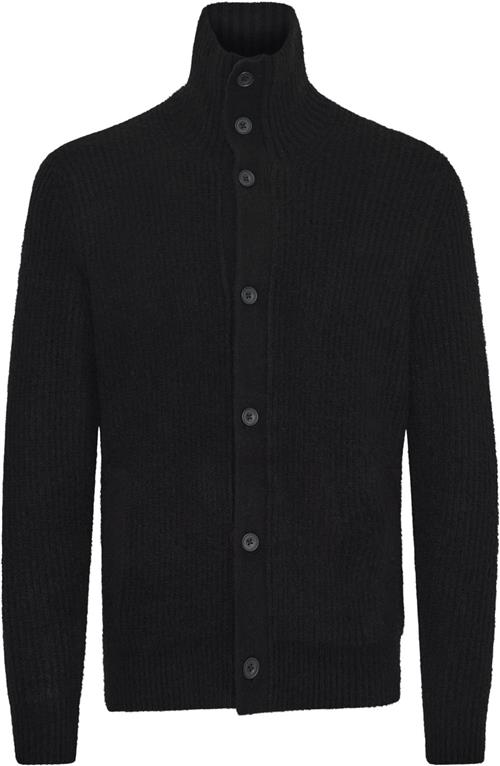 Se Casual Friday Cfkarl Knit Cardigan Mand Black Beauty Cardigans Regular Fit Str XL - hos Magasin ved Magasin