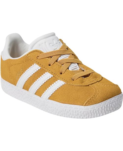 Se adidas Originals Gazelle CF EL I Preyel/ftwwht/gol Sneakers Str 23 - hos Magasin ved Magasin