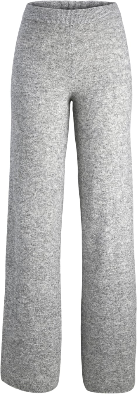 JJXX Jxmirella Diverse Pant Knit Kvinde Grey Melange Bukser Regular Fit Str XS - hos Magasin