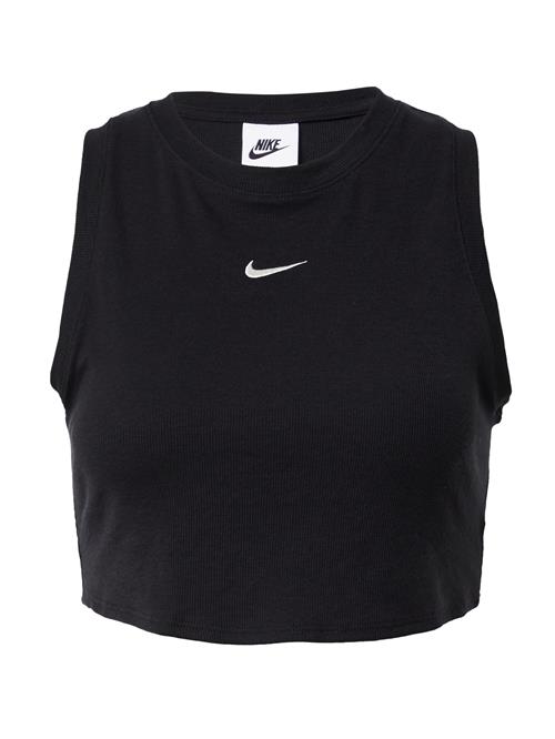 NIKE Sportsoverdel 'Essential'  sort / hvid