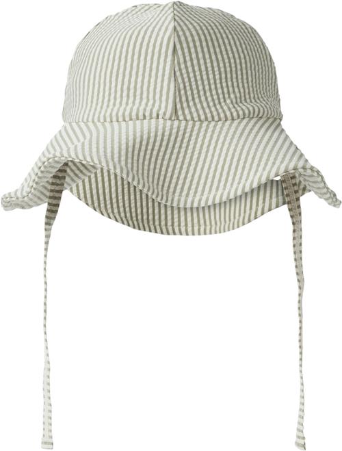 Lil' Atelier Nbmfondo UV HAT LIL Str 34/39 - Dried Sage Uv Tøj & Hatte hos Magasin