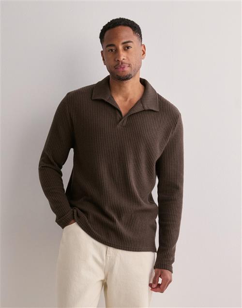 Ciszere Nelson knitted long sleeve Striktrøjer Brun