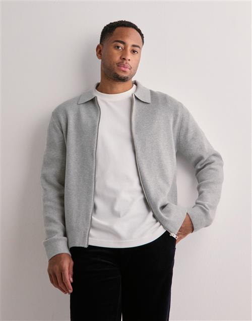 Jack & Jones Jprblamilano Stitch Knit Cardigan S Cardigans og Kaftan Grå