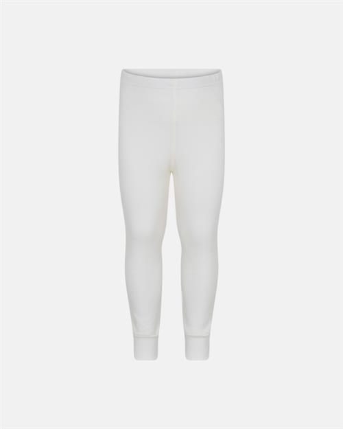 Leggings | Uld/bomuld | Hvid