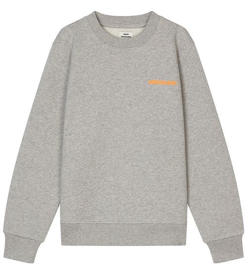 Mads Nørgaard Sweatshirt - Solo - Grey Melange