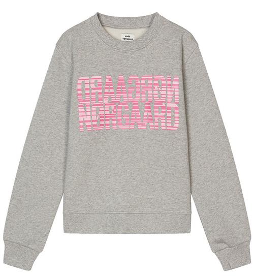 Mads Nørgaard Sweatshirt - Talinka - Light Grey Melange