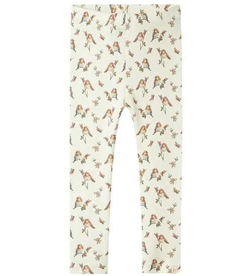 Lil Atelier Lil' Atelier Leggings - Rib - NmfGavo - Turtledove/Bird