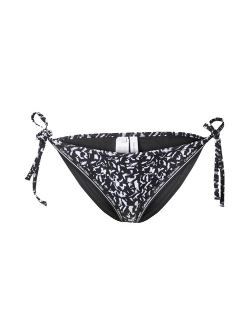 Calvin Klein Swimwear Bikinitrusse  sort / hvid