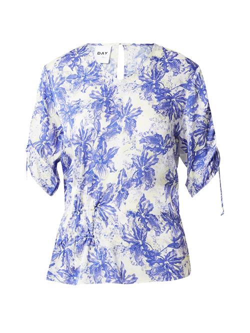 Se DAY BIRGER ET MIKKELSEN Bluse 'Joshua'  indigo / hvid ved About You