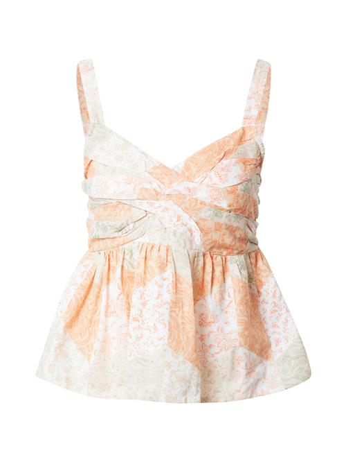 Dorothy Perkins Overdel  pastelgrøn / orange / hvid