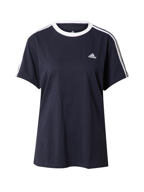 ADIDAS SPORTSWEAR Funktionsbluse 'Essentials'  mørkeblå / hvid