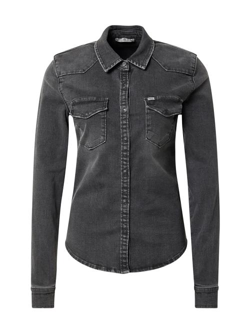 Se LTB Bluse 'Lucinda'  black denim ved About You