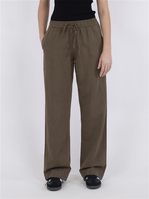 Se Neo Noir Sonar Linen Pants Kvinde Army Bukser Med Brede Ben Str 32 - hos Magasin ved Magasin