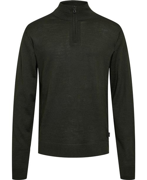 Se Casual Friday Cfkarlo Merino Knit Merino Knit wit Mand Peat Cardigans Slim Fit Str XL Merino - hos Magasin ved Magasin