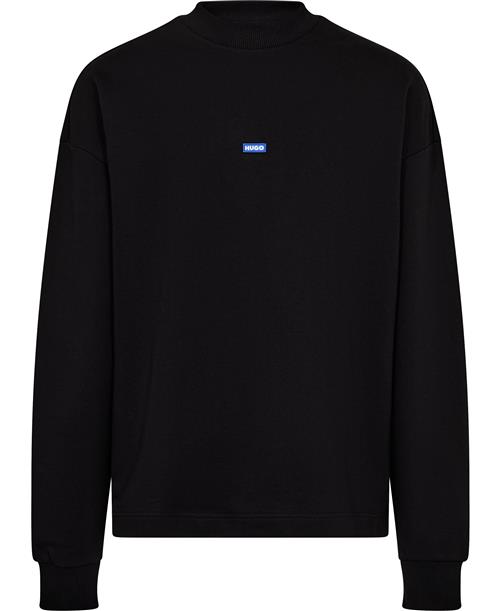 Se HUGO Hugo Blue Nedro Mand Sort Sweatshirts Str M - hos Magasin ved Magasin