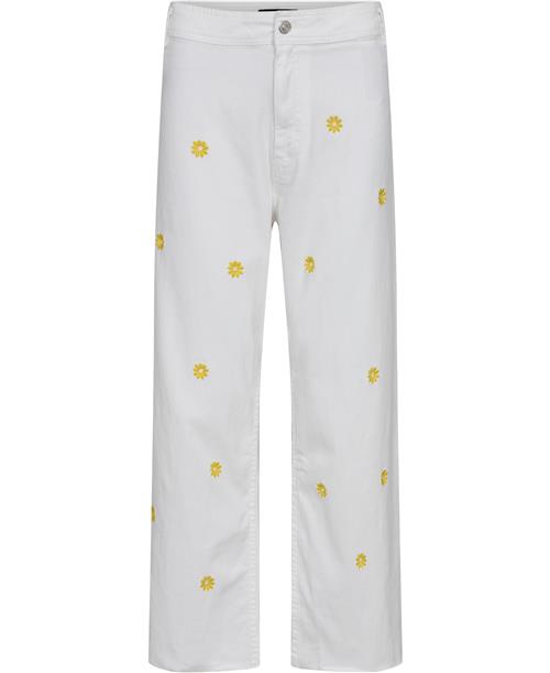 Desigual Denim_Ideas, 1030 Jeans White, 40 Kvinde 1030 Jeans White Straight Jeans Str 40 - hos Magasin