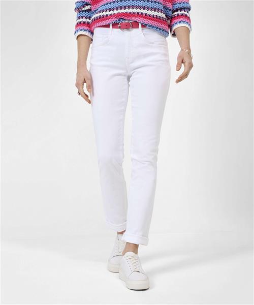 Se BRAX Style.Mary Kvinde Hvid Skinny Jeans Regular Fit Str 40 - Denim hos Magasin ved Magasin